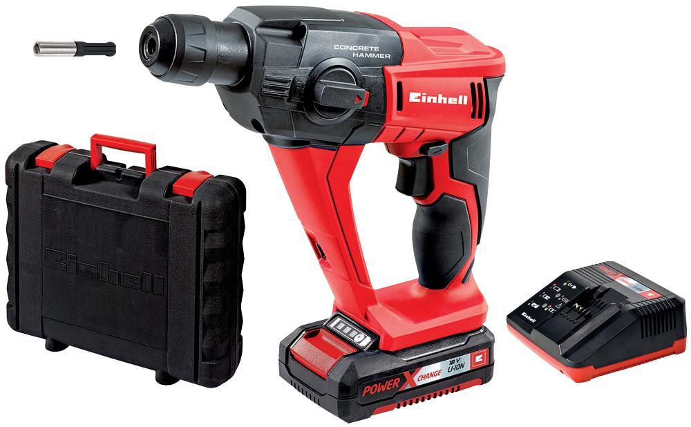 Einhell - TE-HD 18 LI - 18v Sds Rotary Hammer Drill Kit