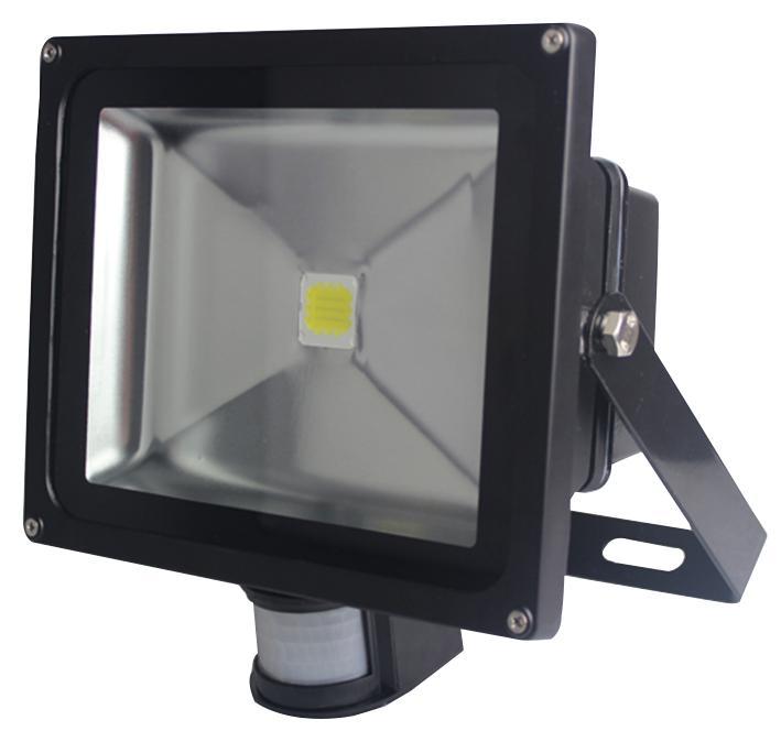 Pro Elec - JF03-P1W50-S - 50w Led Pir Floodlight