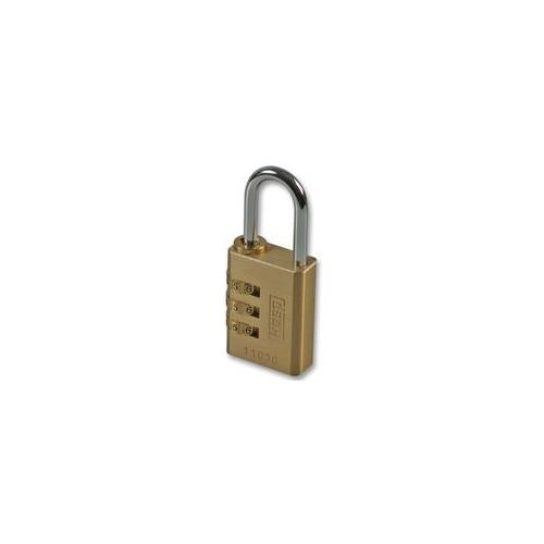 KASP SECURITY - K11030D - PADLOCK BRASS COMBI 30MM