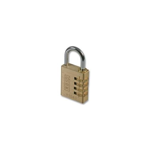 KASP SECURITY - K11040D - PADLOCK BRASS COMBI 40MM