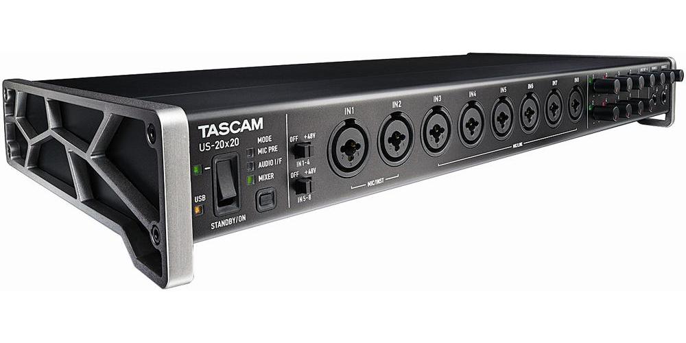 Tascam - US-20X20 - 20-in/20-out Usb 3.0 Interface