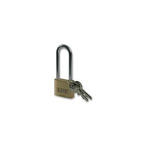 KASP SECURITY - K12540L63 - PADLOCK BRASS LS 40X63MM