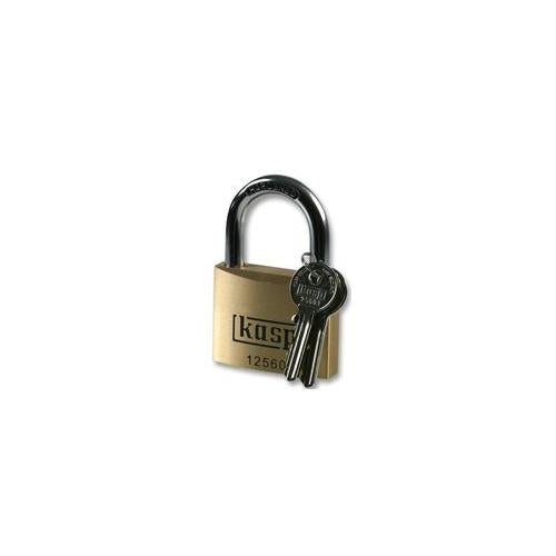 KASP SECURITY - K12560A1 - PADLOCK BRASS PREM 60MM KEYED ALIKE