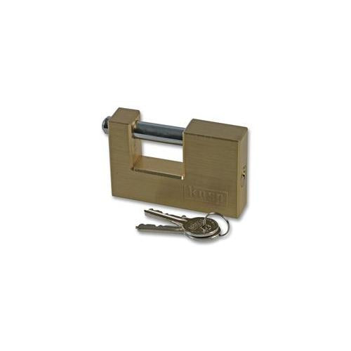 KASP SECURITY - K17090D - LOCK BRASS SHUTTER 90MM