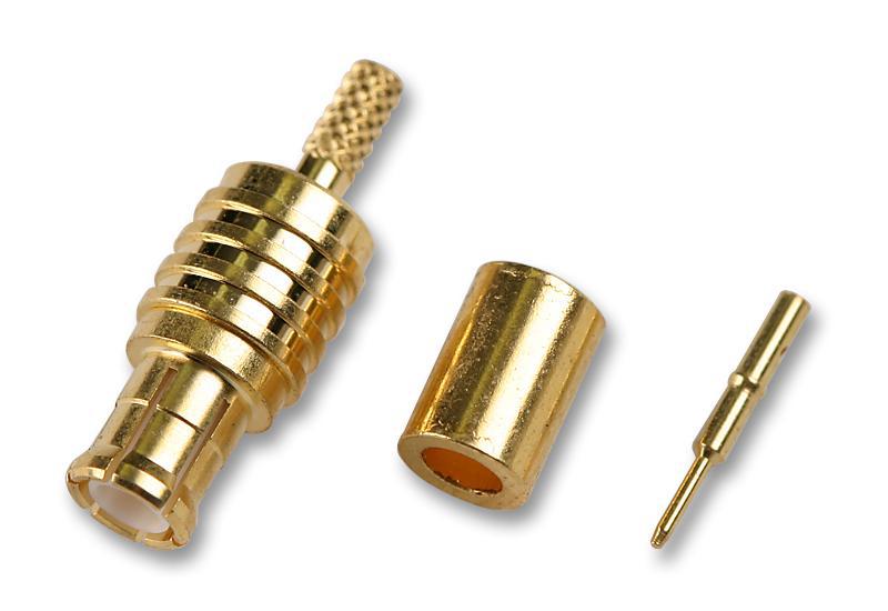 Amphenol - MCX1121A1-3GT30G-5-50 - Rf Coaxial, Mcx, Straight Plug, 50ohm