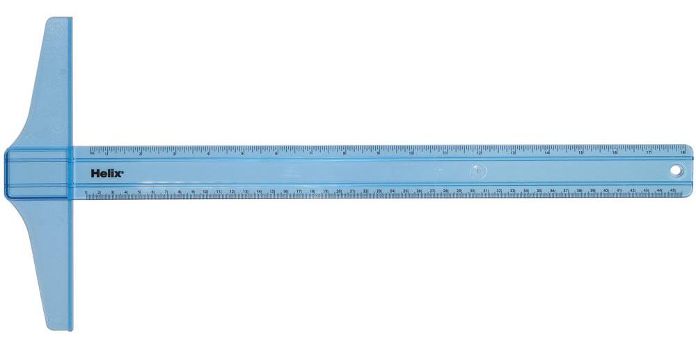 Helix - T94041 - 45cm Plastic T-square