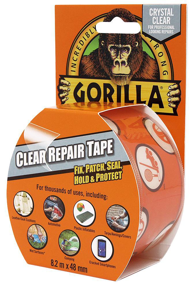 Gorilla Tape 3044701 Gorilla® 3044701 Gorilla® Clear Repair Tape 8.2m 48mm