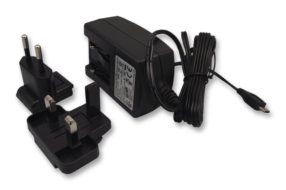Stontronics T6090DV Official Raspberry Pi Psu (5.2v, 2.5a) With Uk & Euro Plugs