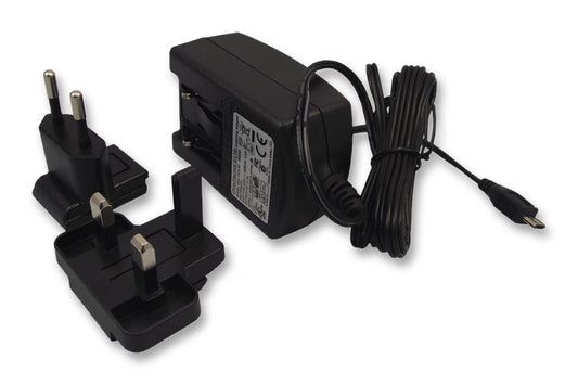 Stontronics T6090DV Official Raspberry Pi Psu (5.2v, 2.5a) With Uk & Euro Plugs
