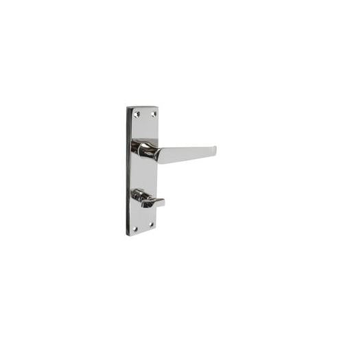 VIBE - 6507 - VICTORIAN STRAIGHT BATHROOM CHROME DOOR HANDLE