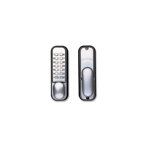 BRITON - 9155SV - DIGITAL LOCK C/W HO, SILVER FINISH