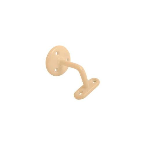 DURATOOL - D02120 - STEEL HANDRAIL BRACKET WHITE 2.5"