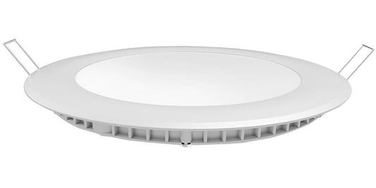 4859 - 12w Led Panel Downlight Round 6400k