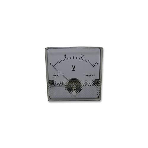 MULTICOMP - SD-81/0-15V - METER, MOVING COIL, 15V