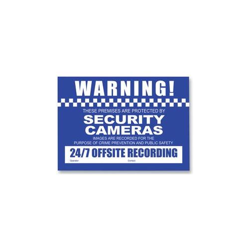 WATCHGUARD - VKWS/SIGNS-CCTV - WARNING STICKERS CCTV (4PK)
