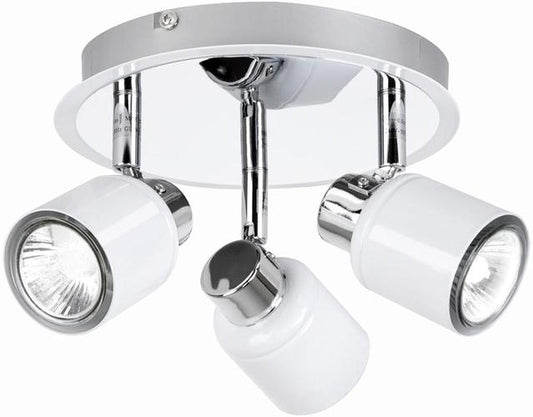 16952 - Benton 3 Way Spot White / Chrome