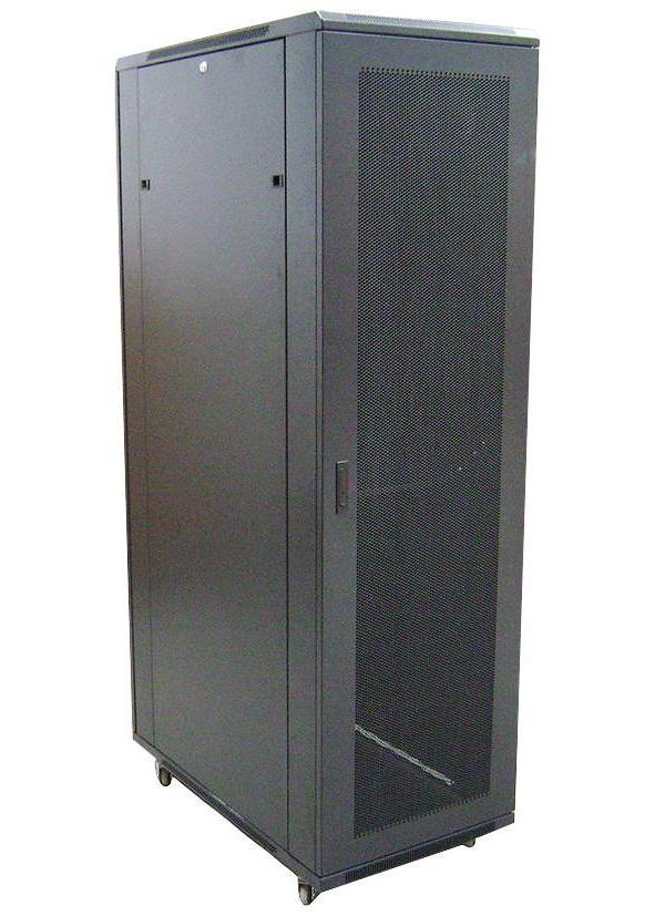 Lms Data - CAB-FE-36U-8100 - 36u 19" Black Econetcab Steel Floor Standing Rack Enclosure - 1780x800x1000mm