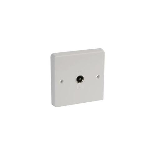 CRABTREE - 7265 - 1G TV/FM COAX SKT