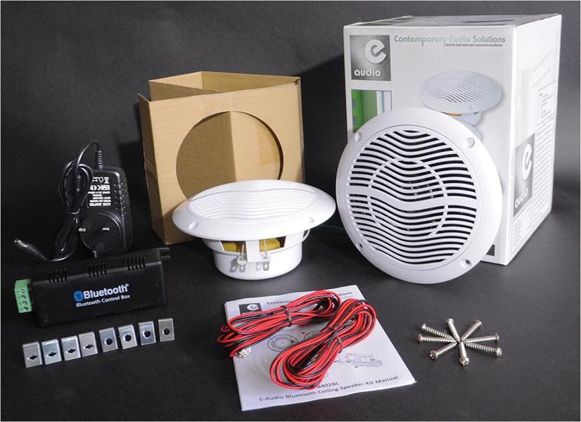 E-audio - B402BL - Bluetooth 5.25" Ceiling Speaker Kit