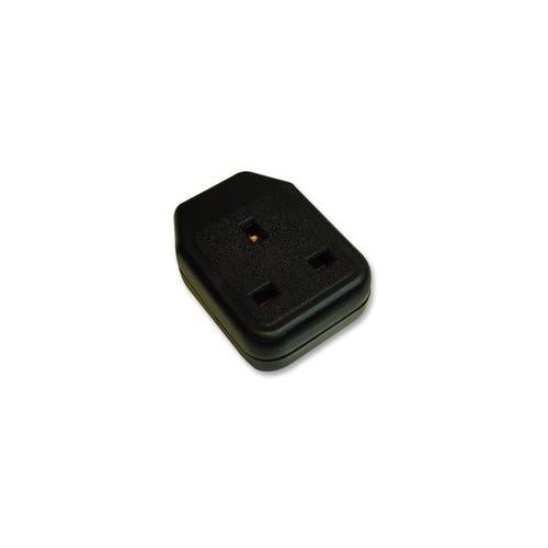 PRO ELEC - ASO-001 BLACK - 1 GANG SOCKET - BLACK