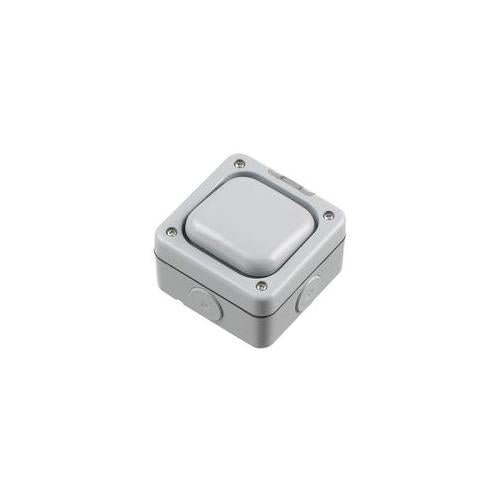 MK (ELECTRIC) - K56401GRY - 10A 1G SP 2 WAY IP66 OUTDOOR SWITCH