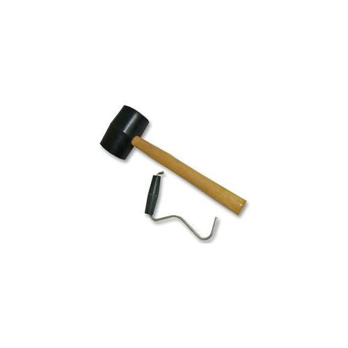 HIGHLANDER - TEN008 - RUBBER MALLET AND PEG PULLER