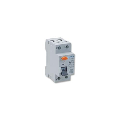 PRO ELEC - AUR1-40A - RCD DOUBLE POLE 40A