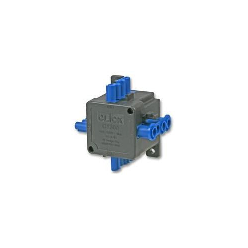 JUNCTION BOX 1 IN 3 OUT 20A 250V , PRO ELEC , CT300