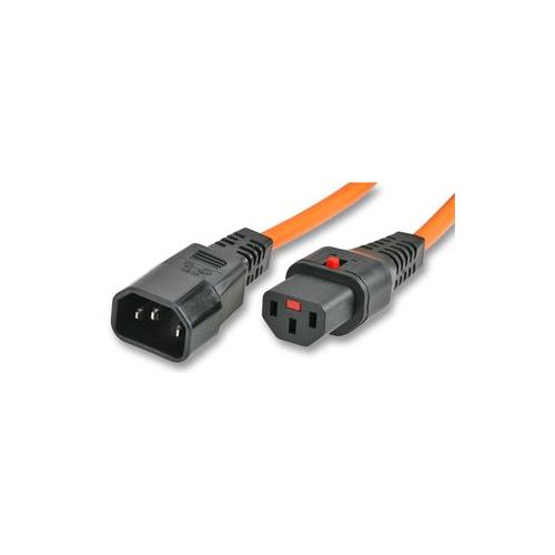 POWER LEAD MALE-FEMALE LOCKING 1.5 METRES , PRO ELEC , PC939