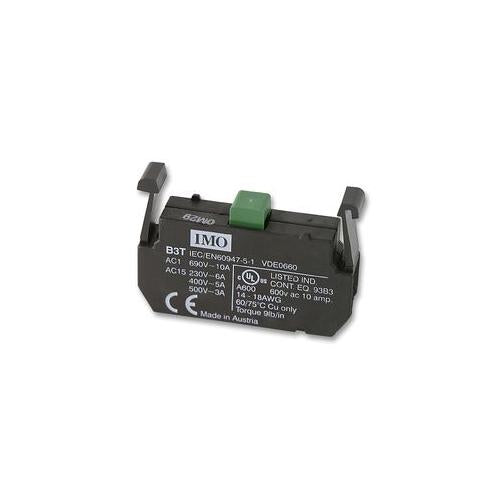 IMO PRECISION CONTROLS - B3T10 - CONTACT BLOCK, 1NO , B3 SERIES 22MM
