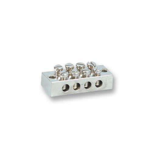 PRO ELEC - 19754R - EARTH TERMINAL BLOCK - 4-WAY