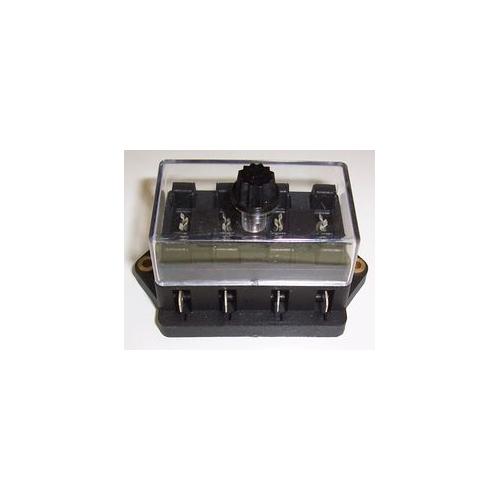 599 - CAR FUSE BOX WITH COVER - 4 WAY
