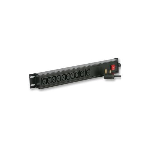 POWERDATA TECHNOLOGIES - H15UIEC/10 - HORIZONTAL IEC PDU, 1.5U, 10-WAY