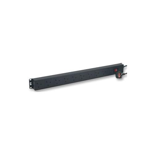POWERDATA TECHNOLOGIES - V13A/10 - VERTICAL UK POWER PDU, 10-WAY