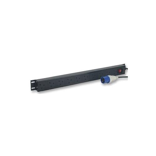 POWERDATA TECHNOLOGIES - V13A/10/16 - VERTICAL UK PDU 10-WAY 16A COMMANDO