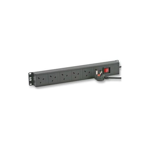 POWERDATA TECHNOLOGIES - V13A/6 - VERTICAL UK POWER PDU, 6-WAY
