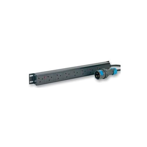 POWERDATA TECHNOLOGIES - V13A/8/32 - VERTICAL UK PDU 8-WAY 32A COMMANDO