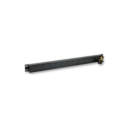 POWERDATA TECHNOLOGIES - V13A/SAF/12 - VERTICAL UK FILTERED, 12-WAY PDU