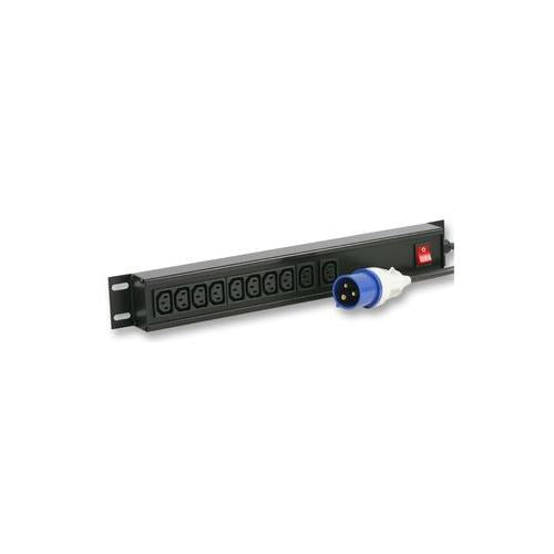 POWERDATA TECHNOLOGIES - VIEC/10/16 - IEC DISTRIBUTION BOARD 10 WAY 16A