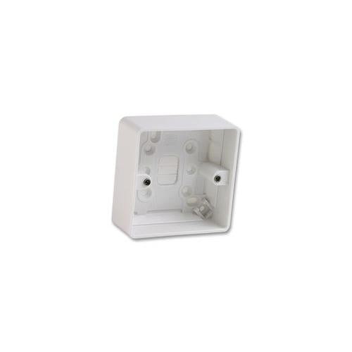 MK (ELECTRIC) - K2031WHI - 1 GANG SURFACE BOX - 40MM DEEP