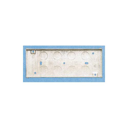 MK (ELECTRIC) - K863 - FLUSH MOUNTING, 3 GANG STEEL BOX - 35MM