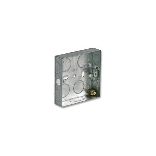 PRO ELEC - MBB1G16 - METAL BACK BOX 1 GANG 16MM
