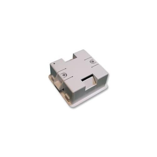 MK (ELECTRIC) - QFB1 WHI - 1 GANG (DRY PARTITION) FLUSH MOUNT BOX