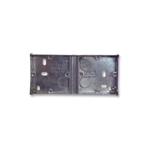 APPLEBY - SB676 - DUAL FLUSH STEEL BACK BOX - 25MM