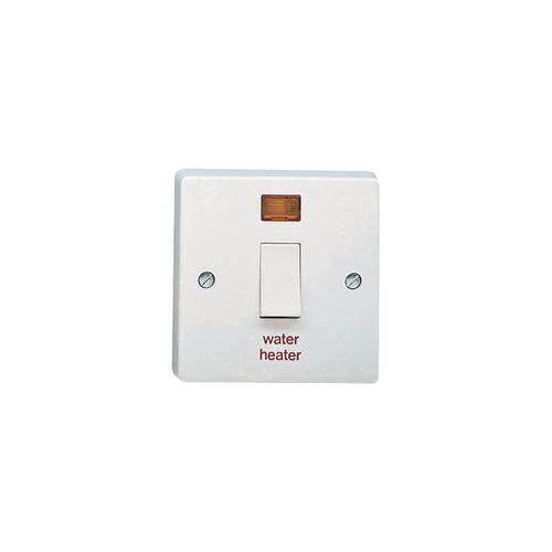 20A DOUBLE POLE WATER HEATER SWTCH , CRABTREE , 4015/31