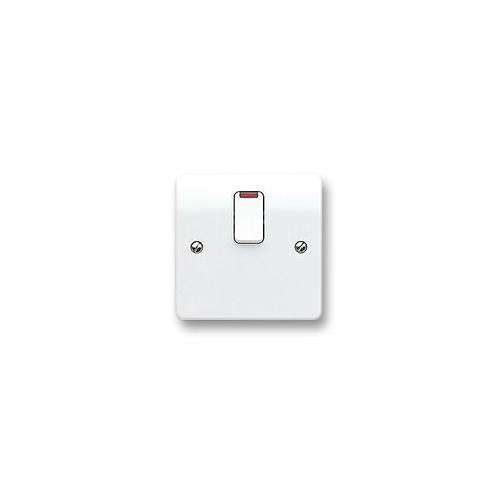 1 GANG SWITCH 20A / NEON , MK (ELECTRIC) , K5423WHI