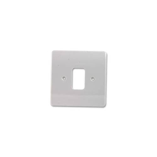 MK (ELECTRIC) - K3631WHI - GRID PLUS - 1 GANG / 1 WAY PLATE