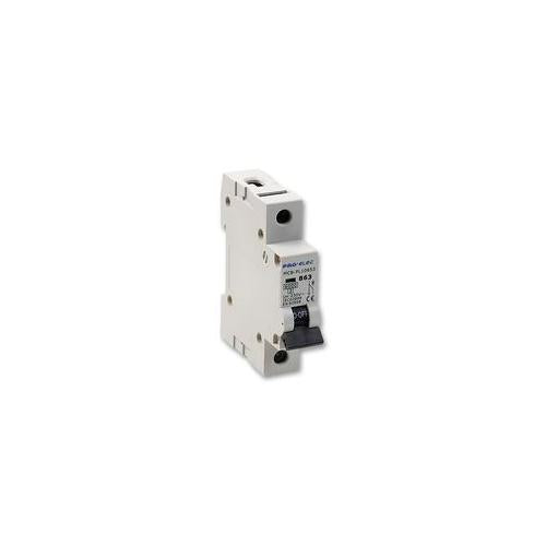 MCB SINGLE POLE 63A , PRO ELEC , AUB1 63A