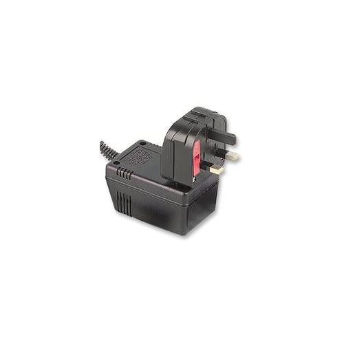 PCP BLACK 3A - EUROPEAN TO UK PSU CONVERTER PLUG