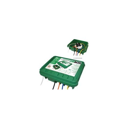 DRI BOX 330, IP55 WEATHERPROOF GREEN , FESTIVE-LIGHTS , FL-1859-330 GREEN